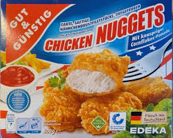 Edeka bietet unter anderem chicken nuggets der eigenmarke gut und. Chicken Nuggets Mit Knuspriger Cornflakes Panade