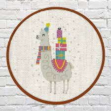 The pattern comes as two pdf files that you will be able to download immediately after purchase. Llama Cross Stitch Pattern Pdf Cute Funny Llama Alpaca Funny Cross Stitch Modern Cross Stitch Cross Stitch Pattern Embroidery Pattern Home Hobby Craft Supplies Tools