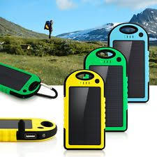 5000mah Dual Usb Waterproof Solar Power Bank Battery Charger For Cell Phone Kitchen Ideas Solar Charger Battery Pack Charger Portable Charger
