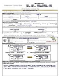 Informe especial de policia ejemplo. Informe Policial Criminalista Yareli Balderas Facebook