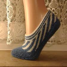 All you need to be able to do is work in the round, decrease and pick up stitches, and you can make these © stacey trock. 15 Knitted Slipper Sock Patterns