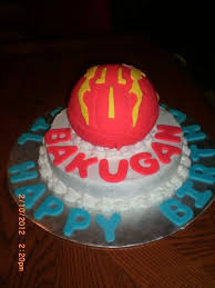 Bakugan Ball Cake Birthday Cake Decorating Homemade Birthday Cakes Kids Birthday