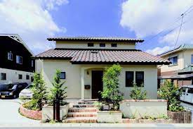 ラグジュアリーな小物が映える家 施工事例 注文住宅の共栄ホーム 福山市の新築 一戸建て ホームウェア 住宅 外観 新築一戸建て