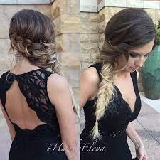21 Pretty Side Swept Hairstyles For Prom Stayglam Side Hairstyles Side Braid Hairstyles Braided Prom Hair