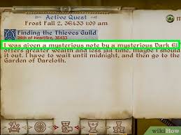 Sep 06, 2010 · note that oblivion's guild system is not restricted. How To Join The Thieves Guild In Oblivion 12 Steps
