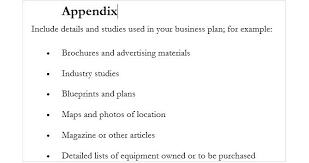 For example, if you have a marketing manager and she has the key details about your marketing plan, consult your appendix will include any supporting information. How To Write A Business Plan