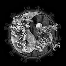 The dragon tiger tattoo, therefore, stands for an eternal struggle of the mind and body. Pin By Lujan David On Croix Dragon And Tiger Yin Yang Tattoo Dragon Tiger Tattoo Yin Yang Art