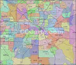 Zip Code Map Dallas Fort Worth Dallas Zip Codes - Dallas County Zip Code Boundary Map