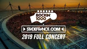 Bienvenue au stade de france :) si besoin, contactez nous sur twitter ou instagram @stadefrance ou sur facebook ! Rockin 1000 Full Concert At Stade De France Paris 2019 Youtube