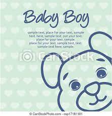 Your precious bundle of joy is here—and you want to share the news! Baby Boy Announcement Card Canstock