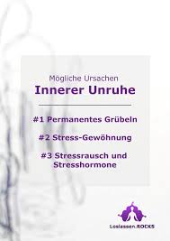 When you don't handle stress well, you can stress is a normal human reaction that happens to everyone. Ursachen Innerer Unruhe Stress Loslassen Anspannung