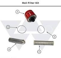 Wastebuilt® Replacement for Heil High Pressure Filter Kit