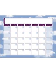 Gowrite Dry Erase Monthly Calendars Pacon Creative Products