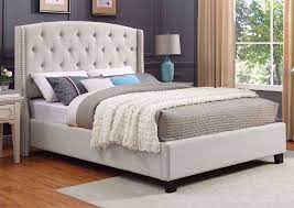 Back to article → tufted bed frame queen concepts. Eva Queen Size Upholstered Bed White Home Furniture Plus Bedding