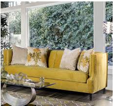 It's important to keep in mind that the longevity of a couch will depend on how well it's taken care of. Royal Yellow Microfiber Sofa Sm2216