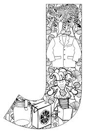 The letter j coloring sheets will ensure that your kid enjoys coloring, while learning a few interesting things. Pin On Coloring Pages