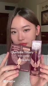 ✨Charlotte Tilbury , 👉Airbrush Flawless Finish Setting Powder, An  ultra-fine setting powder that blurs imperfections and visibly reduces  shine., 👉Airbrush Flawless Waterproof Setting Spray, A ...