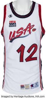 Anfernee hardaway scored 14 points and shaquille o'neal added 11 points and 11 rebounds as the u.s. 1996 John Stockton Game Worn Dream Team Ii Usa Jersey Lot 82482 Heritage Auctions