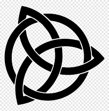 The three stages of woman are maid, mother and wise woman. Triquetra Logo Celtic Knot Symbol Triquetra Celts Meaning Celtic Heart Sign Png Pngegg