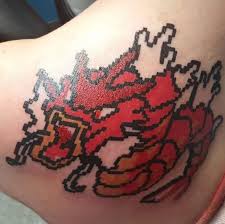 Want to keep track of any changes made to fugi's tattoo shop? Pixelated Shining Red Gyarados By Josh Prekker Skin Deep Studio Longview Tx Tattoos
