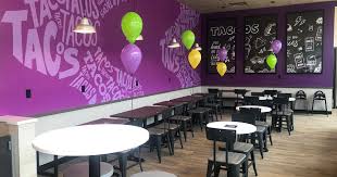 Taco bell welcomes you to their dining room. University Of Texas At Dallas Gets The First On Campus Taco Bell Cantina