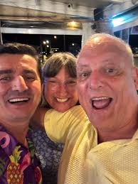 Our last night in Kalamaki spent with Claude Lipo. See you next year my  friend.