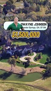 Luxury Living: Dwayne Johnson's $7.5 Million Georgia Mansion