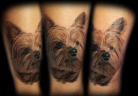 Yorkshire terrier zählen zu den kleinsten hunden der welt. 37 Awesome Dog Tattoos Any Yorkie Lover Will Love Page 4 Of 8 The Paws Dog Tattoos Yorkshire Terrier Tattoo Yorkie Lovers