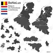 Sobald du ein land eingibst, erscheint es auf der karte. Benelux Lander Stock Vektorgrafi Crushpixel