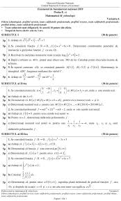 Probele la bac 2020 au început la ora 9,00, accesul elevilor în săli fiind permis până la ora 8,30. Subiecte Bac MatematicÄƒ 2020 Ce Probleme Au Primit Elevii Anul Trecut È™i Cum AratÄƒ Modelele Pentru Anul Acesta