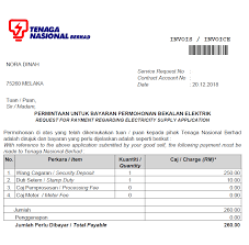 Caj cagaran deposit meter juga perlu dibayar ke tnb setelah sambungan elektrik dibuat oleh pihak tnb. My Sweet Sour Life Permohonan Sambungan Bekalan Elektrik Tenaga Nasional Berhad Tnb