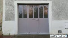 Porte de garage style verriere. Remplacement D Une Porte De Garage Par Une Porte Fenetre Composee En Acier Jansen A Double Rupture De Pont Thermique Porte Garage Agencement Garage Garage