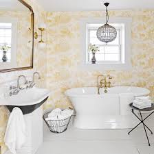 This is a good method to give your bathroom a strong accent. 28 Bathroom Wallpaper Ideas Best Wallpapers For Bathrooms