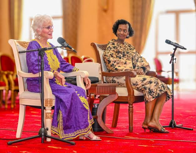 President Museveni, First Lady Janet Host International Evangelist Dr. Ladonna  Osborn - State House Uganda