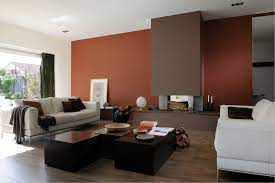 Une couleur moderne et élégante. Couleur De Peinture Pour Salon Moderne Rouge Salle A Manger Moderne Deco Salon Decoration Petit Salon