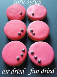 Corn Syrup Icing Air Dried Vs Fan Dried Corn Syrup Decorating Icing Recipe Cookie Decorating Icing