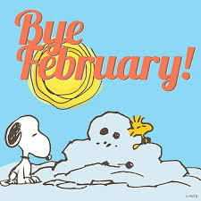 Image result for goodbye february