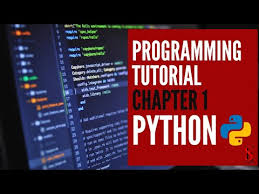 A computer is an electronic device, operating under the control of instructions stored in its own memory that can accept 2. Programming Tutorial Chapter 1 Python Youtube