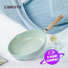 A wide variety of pfoa free options are available to you, such as feature. Carote Cosy Blue Non Stick Frying Pan 20 24 28cm Frypan Skillet With Lid Pfoa Free Non Stick Coating Shopee Indonesia