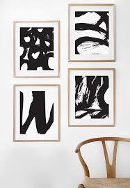 Abstract Black And White Art Prints Impression Abstract Art Abstrait Noir Et Blanc Minimaliste Art Moderne Art Numerique Art Impr Modern Art Paintings Digital Art Prints Modern Art Abstract