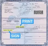 Image result for how to word the signing of title with power of attorney for dealership idaho