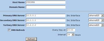 Dns servers translate the friendly domain name you enter into a browser (like lifewire.com) into the public ip address that's needed for your device to actually communicate with that site. Screenos How To Define Dns Server Addresses And Schedule Lookups Juniper Networks