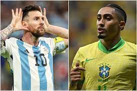 Lionel Messi celebró la goleada ante Brasil y le respondió a Raphinha:  “Siempre hablando con fútbol”