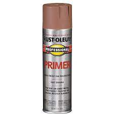 Rust Oleum Professional Flat Red Spray Paint Net Wt 15 Oz In The Spray Paint Department At Lowes Com