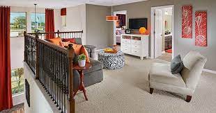 Fells Landing Orlando Fl Meritage Homes Loft Decorating Ideas Upstairs Loft Spaces Home