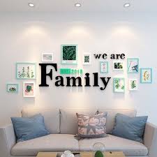 Cadre Photo Moderne Pour Decoration Murale Cadre Photo Rectangle 12 Pieces Ensemble Avec Cadre Photo Lettre Pour A Cadre Photo Parement Mural Decoration Murale