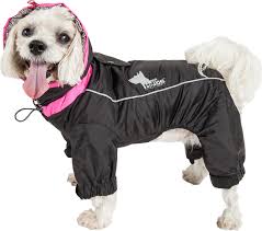 Dog Helios Weather King Full Body Dog Jacket Black X Small