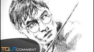 Draw harry potter / Dessiner Harry Potter - YouTube