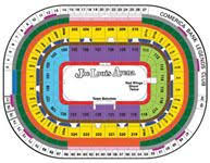 view joe louis arena seating chart map joe louis arena