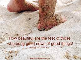 100 bible verses about how beautiful are the feet isaiah 52:7 esv / 80 helpful votes not helpful. Scripture Sunday Beautiful Feet Sandra Heska King